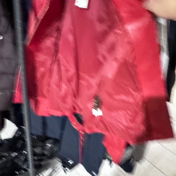 Danier Red Leather Jacket - Picture 4 of 6